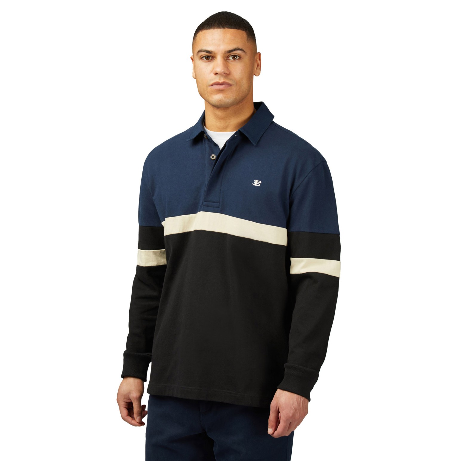 Ben Sherman Colour Block Rugby